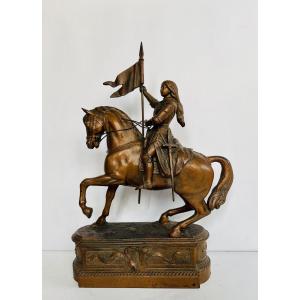 Jeanne d’arc équestre 